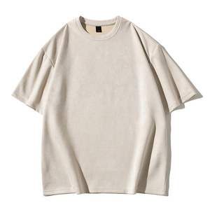 Camisetas con Logotipo Frontal Personalizado, Estilo Nuevo, Lavado Ácido, 100% Algodón, Transpirables, de Alta Calidad, Servicio OEM, Corte Regular, Manga Corta - Product Image 3