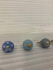 Tiradores de Cerámica Pintados a Mano, Pomos Decorativos para Gabinetes, Manijas Artísticas Únicas para Muebles, Pomos de Cerámica Premium - Product Image 5