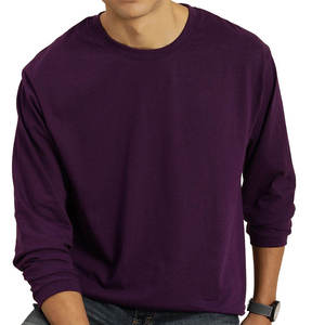 Camisa de Vestir para Hombre de Color Sólido, de Alta Calidad, con Logotipo Frontal Personalizado, Manga Larga, de Algodón/Fibra de Bambú, Tejido Satinado, Secado Rápido, Servicio OEM - Product Image 1