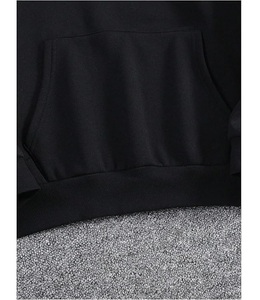 Nueva Sudadera con Capucha para Hombre, Elegante, 100% Algodón, Manga Larga, Hombros Caídos, Cuello Redondo, Estampada, Personalizable, Tallas Grandes, Bangladesh - Product Image 4