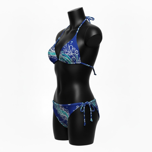 Women <b>Bikini</b> Set Custom Logo Quick Dry Comfortable Beachwear Oem Odm Factory Supply - Product Image 4
