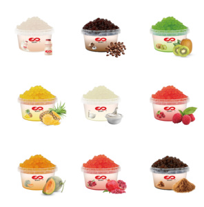 KEIFU 500g Azúcar Moreno Popping Boba, Ingredientes para Té de Burbujas de Marca Privada, Certificación HALAL/HACCP/ISO 22000, ODM/OEM, 12 Meses de Caducidad - Product Image 3