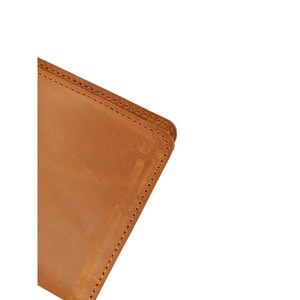 High Quality Custom Men's Genuine Leather Fold Durable <b>Passport</b> <b>Wallet</b> Long Pockets Card Travel Document Holders OEM Custom Logo - Product Image 4