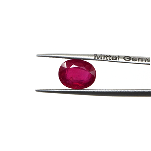 Rubis naturels de Bangkok, ovales calibrés 10x12mm, pierres précieuses naturelles en vrac pour la création de bijoux, prêtes à l'emploi - Product Image 2
