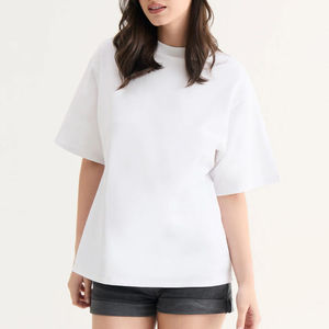 <b>Women</b> <b>Yellow</b> O-Neck Full Sleeve Loose Casual Jersey <b>T</b>-<b>Shirt</b> 100% Cotton Breathable Eco-Friendly PIHA SPORTS Letter Print Winter - Product Image 6