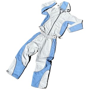 Premium Nylon Panel Work Windbreaker Set Custom Wholesale Factory Supplier USA Casual Winter Streetwear <b>Jacket</b> Pants Outfit - Product Image 4