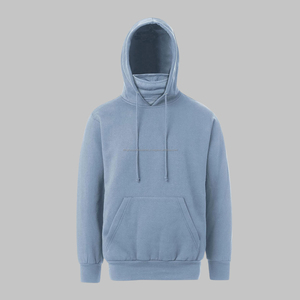 Vente en gros de sweats à capuche d'hiver de luxe de haute qualité, personnalisés OEM, broderie 3D, polyester/coton, logo personnalisé, pull pour hommes - Product Image 3
