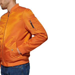 Soft Fabric Premium Quality Regular Cheap Price <b>Men</b> Winter Bomber <b>Jacket</b> Professional Latest Design <b>Men</b> Zipper Bomber <b>Jacket</b> - Product Image 2