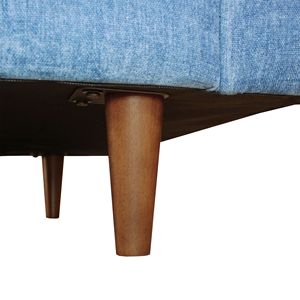 Sedia Anderson in Denim Blu, Arredamento Elegante per Soggiorno - Product Image 5