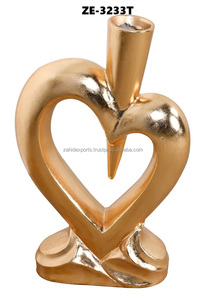 Vase en métal argenté fait à la main pour la décoration de table moderne et tendance, utilisation en intérieur, pots à fleurs, jardinières, Zahid Exports - Product Image 2