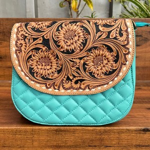 Vente chaude à la mode usiné à la main en cuir sacs à main bandoulière pour les femmes personnalisé matelassé grand sac à rabat Style de luxe sacs à bandoulière - Product Image 3