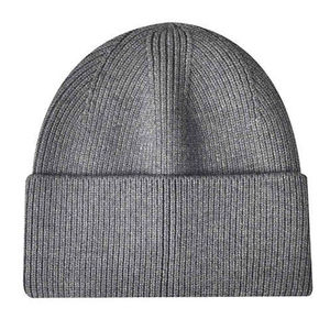 Bonnet unisexe en acrylique de couleur unie, tricoté, style décontracté pour adultes, circonférence de la tête 56-58 cm - Product Image 1
