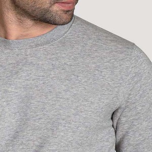 Chándal Gris para Hombre con Bloques de Color, Cremallera Completa, Cuello Alto, Ajuste Casual Regular, Poliéster y Algodón, Ropa de Otoño con Bolsillos Laterales - Product Image 6