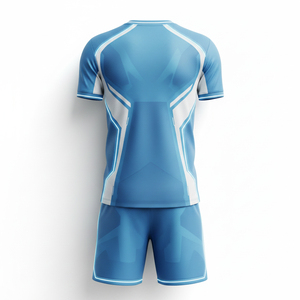Tenue de football sublimée durable, anti-bactérienne, maillot de foot personnalisé, impression par sublimation, équipement de football pour hommes - Product Image 3