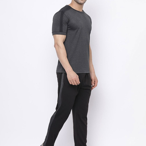 Conjunto Deportivo de Verano para Hombre de Dos Piezas, 100% Algodón, Sólido, Ligero, Transpirable, de Secado Rápido, con Pedrería, de Alta Calidad - Product Image 4