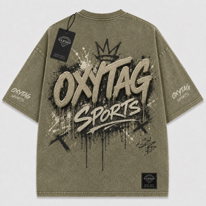 Camiseta Gráfica Oversize Vintage con Lavado Ácido Personalizada, de Algodón Pesado, Manga Corta, Estilo Urbano para Hombre, Ropa de Moda OEM - Product Image 5