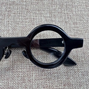 Nuevas Monturas de Gafas de Sol Ópticas Cuadradas, Hechas a Mano con Cuerno de Búfalo Natural Ecológico, Diseño Rústico Moderno, Diseños Love Angel, Navidad - Product Image 5