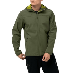 2023 <b>Men's</b> Lightweight Polyester Softshell <b>Jacket</b> <b>Long</b> Casual Outdoor Winter Hiking <b>Jacket</b> Hood Canvas Collar New Design OEM - Product Image 1