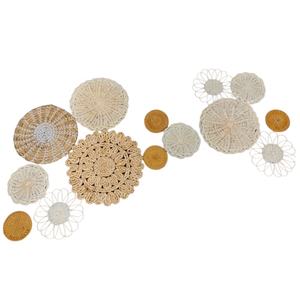 Ensemble de paniers muraux de style classique respectueux de l'environnement Décoration murale suspendue tissée - Product Image 5