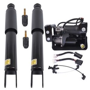 Pair Rear Shock Absorbers Air Compressor Pump Set for Cadillac Escalade Chevrolet Tuning Shocks Strut Suspension Systems - Product Image 5