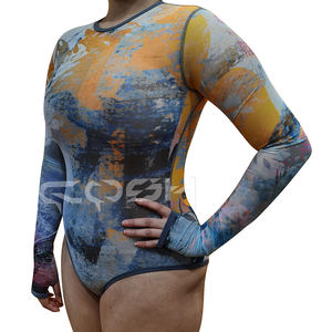 Lencería Teddy con Estampado Abstracto para Mujer, Ajustada, Elástica, con Estampado Digital, Fabricante de Lencería Teddy de Moda - Product Image 3