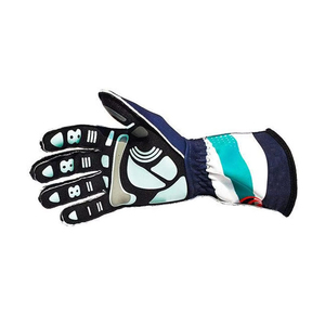 Custom Design Breathable <b>Long</b> Finger Anti <b>Slip</b> Professional Kart Racing Sport Gloves Anti <b>Slip</b> Car Driving Gloves Custom Logo - Product Image 3
