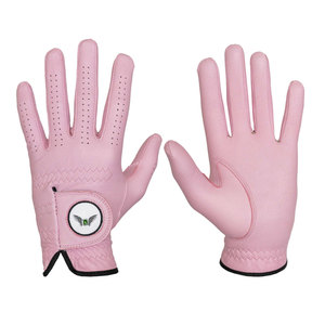 ถุงมือกอล์ฟหนัง Cabretta สำหรับทุกเพศ ขายส่ง น้ำหนักเบา ระบายอากาศได้ดี ป้องกันเหงื่อ ออกแบบให้กระชับมือ รับผลิตตามแบบ OEM ถุงมือกอล์ฟกีฬาแบบกำหนดเอง - Product Image 4
