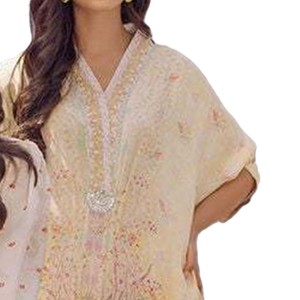 Vestido Kaftan, Pedido Personalizado, Corte Holgado, Largo Completo, Proveedor de Ropa al por Mayor, Fabricante, Fábrica de Producción, Kaftan - Product Image 6