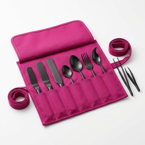 7-Piece Cutlery Pieces Dishwasher <b>Safe</b> For Food Plating Stainless Steel Chef Plating Set <b>Heavy</b> <b>Duty</b> Tongs Spatulas - Product Image 4