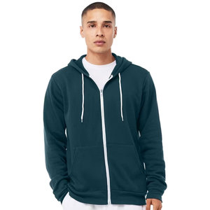 <b>Men's</b> Full-<b>Zip</b> <b>Up</b> Athletic Casual Hoodies BELLA + CANVAS Sponge <b>Fleece</b> Premium Quality <b>Zip</b>-<b>Up</b> Price Private Label Hoodie For <b>Men</b> - Product Image 1