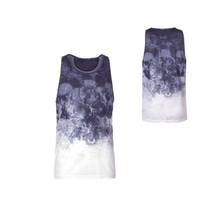 OEM Service Sporty Knitted Fitness Wear Custom Color Breathable 100% Cotton Sleeveless Tank <b>Top</b> - Product Image 4