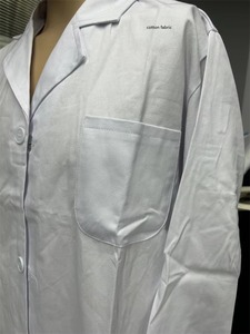 Uniforme Médico Profesional para Mujer, Bata de Laboratorio Blanca Unisex de Manga Larga, Buen Precio, Bata de Doctor para Uso Hospitalario - Product Image 6