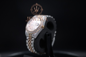 Reloj de Diamantes Moissanite Sofisticado Más Vendido para Regalos Corporativos, Bodas, Compromisos y Uso Diario Elegante - Product Image 2