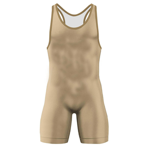 Customized Color Printed Bodybuilding Unisex Wrestling Singlets Front/<b>Back</b> Design Breathable Adjustable Strap Compression - Product Image 3