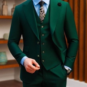 Trajes de Negocios Personalizados para Hombre, Blazer de Exportación Antiarrugas, Transpirable, Corte Entallado, Tallas Grandes, Chaqueta de Traje Estructurada Antipilling, Venta al Por Mayor - Product Image 3