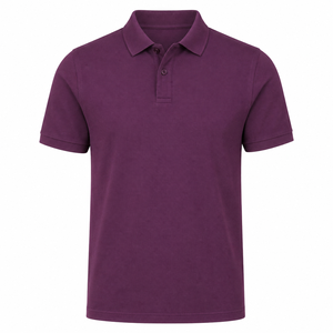 Polo personalizado para hombre, 100% algodón, dos tonos, corte regular, manga corta, logotipo impreso por transferencia térmica, estilo hip hop. - Product Image 2