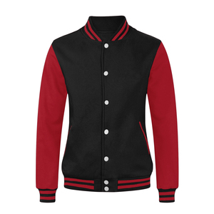 OEM ODM Custom Men's Premium Classic Varsity <b>Winter</b> <b>Jackets</b> High Street Features with Genuine Wool and <b>Leather</b> Sleeves - Product Image 4