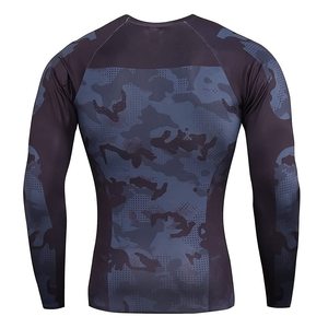 Compression Shirts Manufacturer Top Selling <b>Men</b> Compression Shirts Breathable Gym Wear Supplier Professional Compression Shirt - Product Image 5