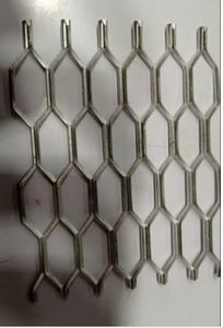 Maille métallique expansée CR, laminée à froid, à surface rehaussée et affaissée - Product Image 3