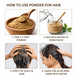 Polvo Natural de Reetha (Nuez Jabonera) de Grado Cosmético para el Crecimiento del Cabello, Materia Prima al por Mayor al Mejor Precio - Product Image 3