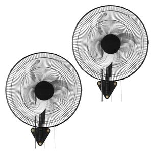 Ventilatore oscillante da parete a 18 pollici con 3 velocità, flusso d'aria prolungato, angolo di rotazione regolabile, tipi di spina (AU/US) - Product Image 1