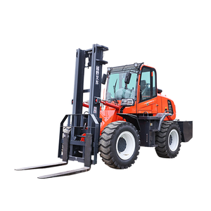 Mới Chất lượng cao xe nâng DIESEL 3.5 tấn 4WD địa hình gồ ghề xe nâng cho bán lẻ sử dụng để bán - Product Image 2