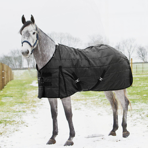 Couverture de cou pour cheval imperméable et respirante, couverture d'écurie pour cheval, accessoires équestres, couverture d'écurie pour cheval - Product Image 1