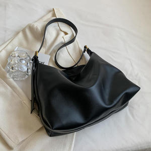 Sacs de soirée bandoulière pour femme en cuir PU original, collection Printemps-Été 2026, sacs seau pour femme - Product Image 3