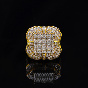 Boucle de ceinture en argent 925 avec diamants de laboratoire, style hip-hop de luxe, entièrement sertie, accessoire de bijouterie pour homme, qualité supérieure - Product Image 4