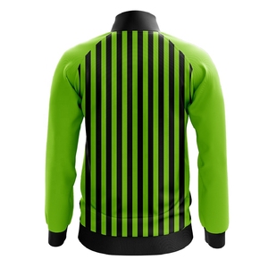 INDEX Men's Color Blocking <b>Racer</b> <b>Jacket</b> Breathable Polyester Sporty Zipper Front Stand Collar Autumn Wear - Product Image 4