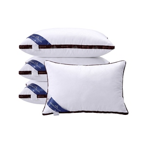 Oreiller de qualité commerciale prêt à être expédié, avec enveloppe lavable en coton doux, confort de sommeil abordable, prix d'usine OEM ODM - Product Image 1