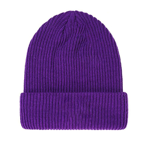 Custom Unisex Acrylic/<b>Wool</b> Winter <b>Beanie</b> Warm Knitted Outdoor Daily Use - Product Image 3