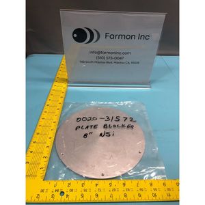 AMAT 0020-31572 Plate Blocker 8" WSI, 146748 - Équipement et pièces semi-conductrices de renommée mondiale à la fois fiables et durables - Product Image 2