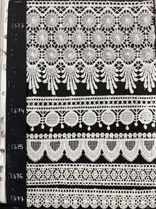 Encaje GPO suave y ligero, perfecto para bordes de sarees, dupattas y diseños de blusas. - Product Image 4